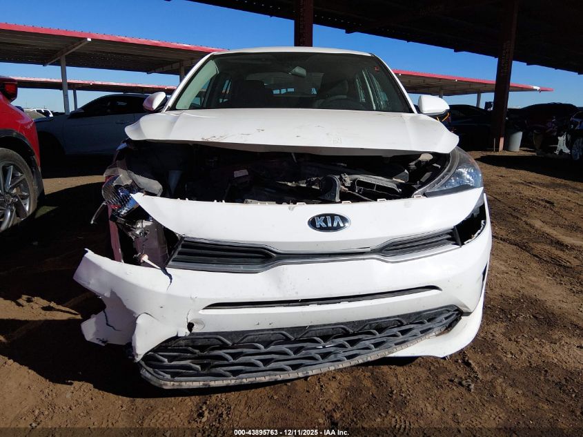 2021 Kia Rio Lx VIN: 3KPA24AD1ME382141 Lot: 43895763