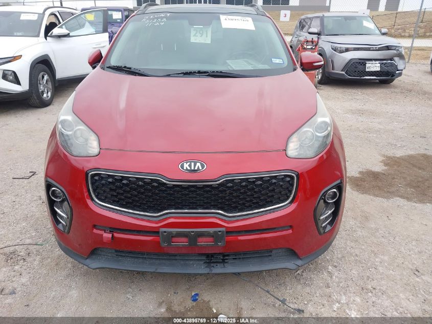2018 Kia Sportage Ex VIN: KNDPN3ACXJ7397736 Lot: 43895769