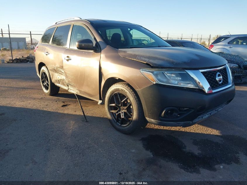 NISSAN PATHFINDER PLATINUM/S/SL/SV