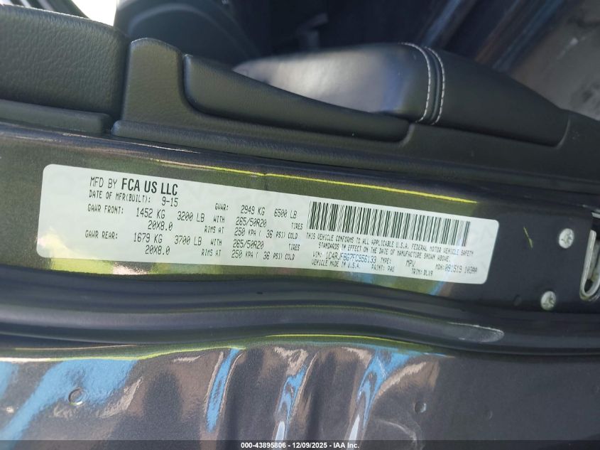 2015 Jeep Grand Cherokee Limited VIN: 1C4RJFBG7FC956133 Lot: 43895806