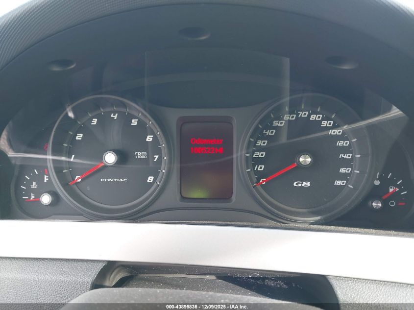 2009 Pontiac G8 Gt VIN: 6G2EC57Y99L193936 Lot: 43895836