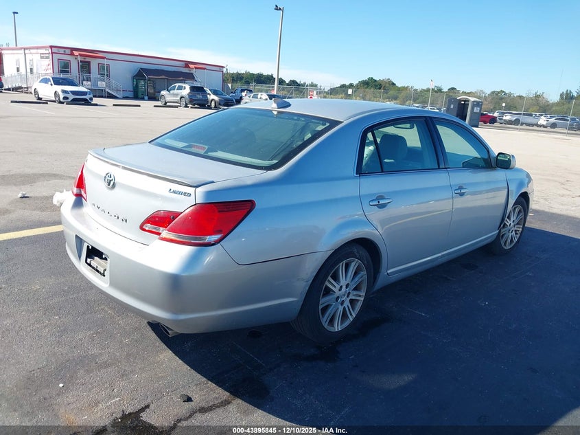 4T1BK36B27U182943 2007 TOYOTA AVALON photo no. 4
