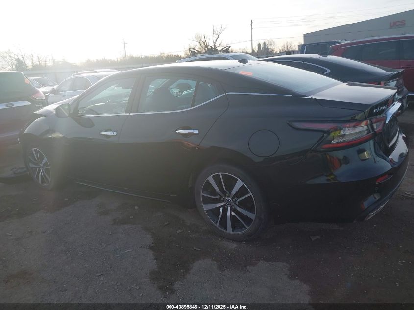 2021 Nissan Maxima Sv Xtronic Cvt VIN: 1N4AA6CV4MC515315 Lot: 43895846