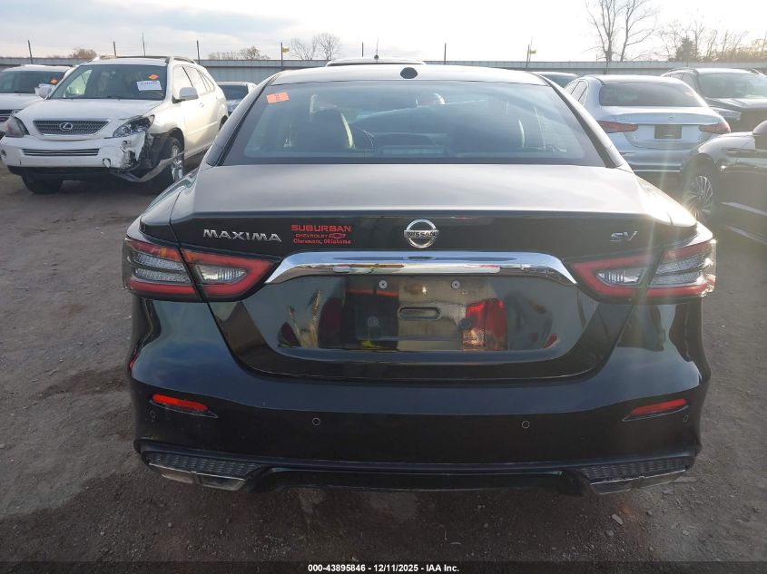 2021 Nissan Maxima Sv Xtronic Cvt VIN: 1N4AA6CV4MC515315 Lot: 43895846