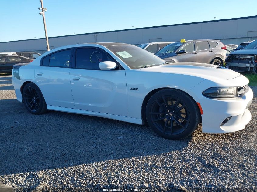 2019 Dodge Charger Scat Pack Rwd VIN: 2C3CDXGJ9KH519236 Lot: 43895857