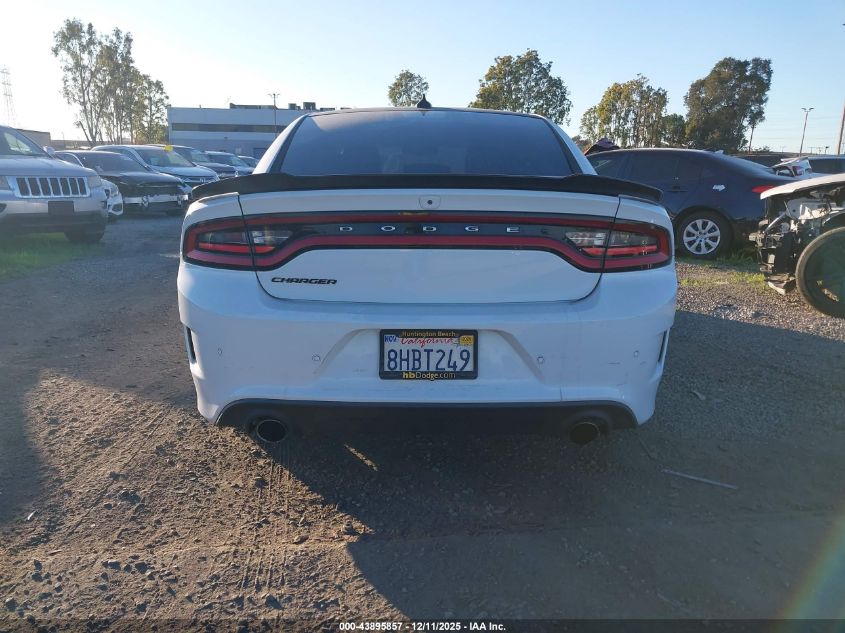 2019 Dodge Charger Scat Pack Rwd VIN: 2C3CDXGJ9KH519236 Lot: 43895857