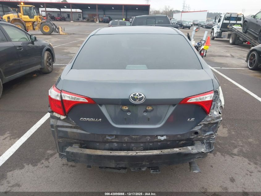 2015 Toyota Corolla Le VIN: 5YFBURHE6FP270964 Lot: 43895866