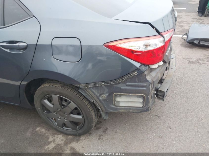 2015 Toyota Corolla Le VIN: 5YFBURHE6FP270964 Lot: 43895866