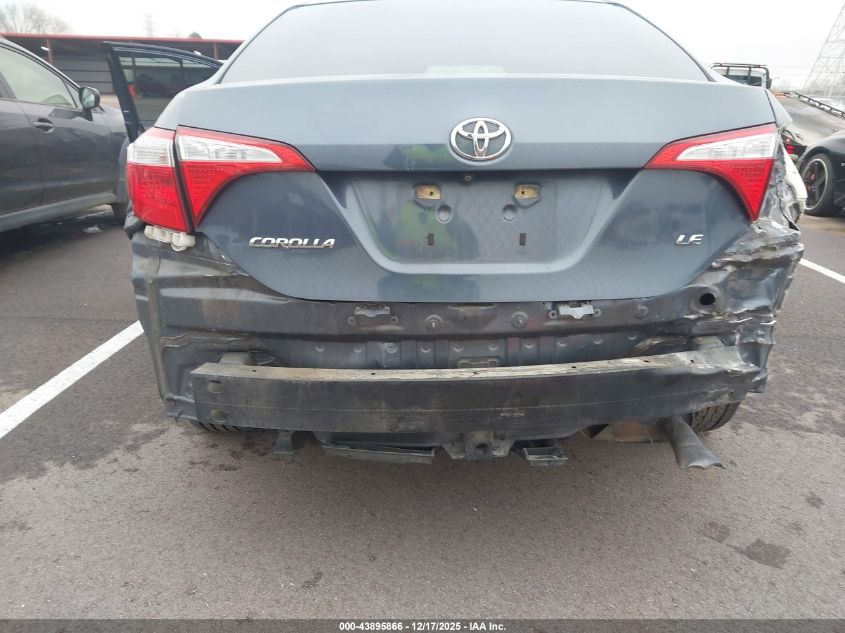 2015 Toyota Corolla Le VIN: 5YFBURHE6FP270964 Lot: 43895866