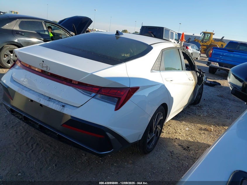 VIN KMHLS4DG0SU019418 2025 HYUNDAI ELANTRA SEL CONVENIENCE
