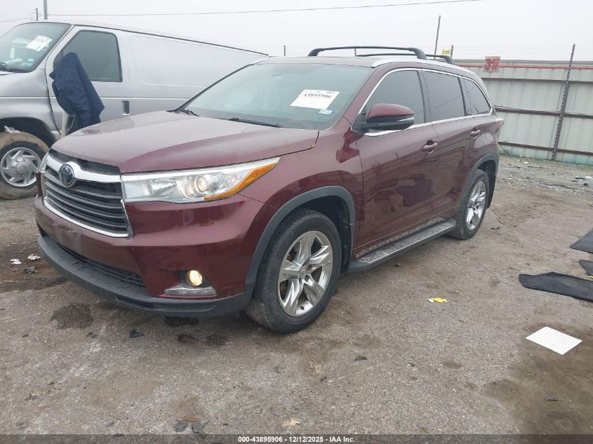 2015 Toyota Highlander Limited Platinum V6