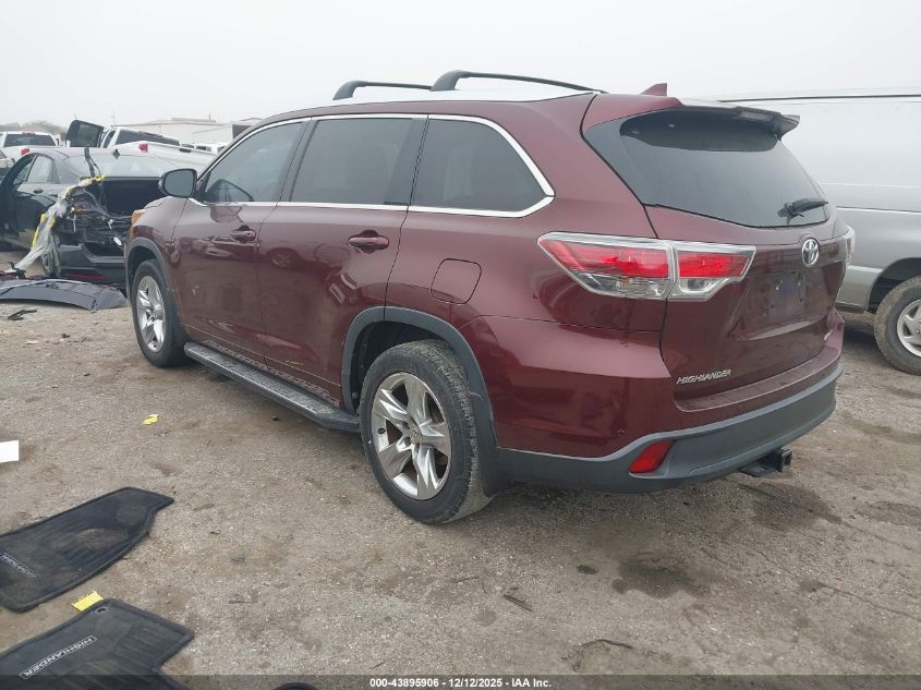 2015 Toyota Highlander Limited Platinum V6