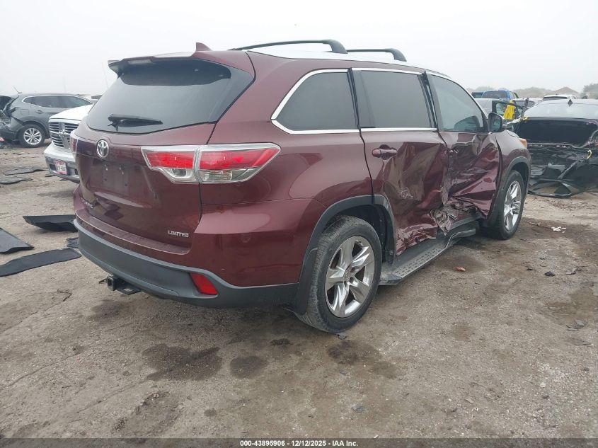 2015 Toyota Highlander Limited Platinum V6