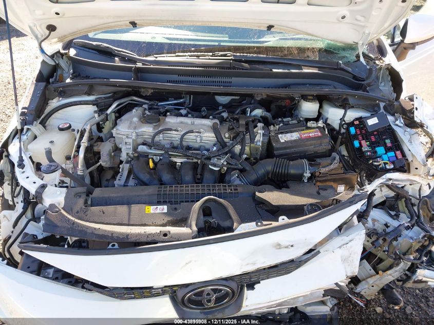 2021 Toyota Corolla Le VIN: 5YFEPMAE4MP160008 Lot: 43895908