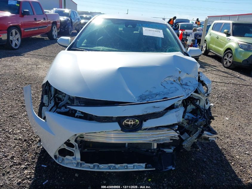 2021 Toyota Corolla Le VIN: 5YFEPMAE4MP160008 Lot: 43895908