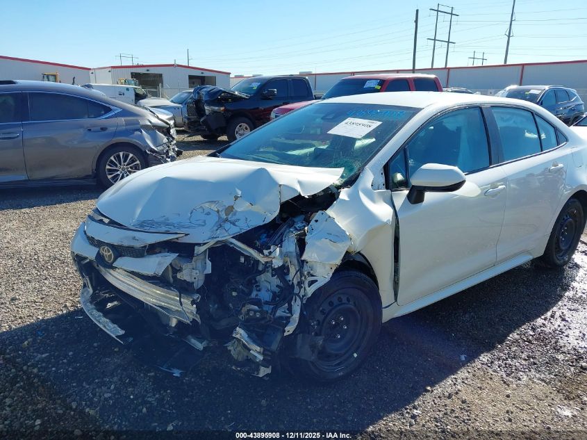 2021 Toyota Corolla Le VIN: 5YFEPMAE4MP160008 Lot: 43895908