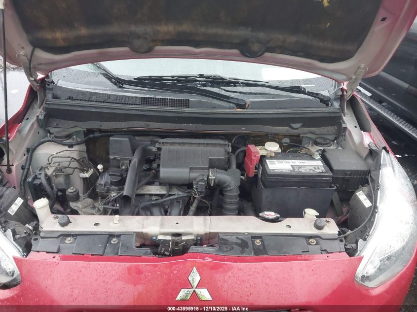 2014 Mitsubishi Mirage De VIN: ML32A3HJ8EH005169 Lot: 43895916