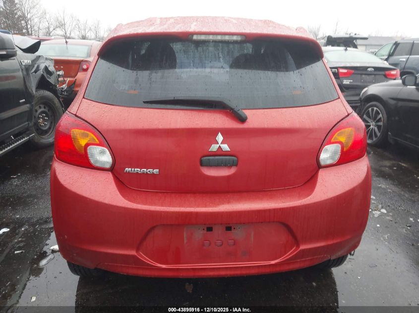 2014 Mitsubishi Mirage De VIN: ML32A3HJ8EH005169 Lot: 43895916