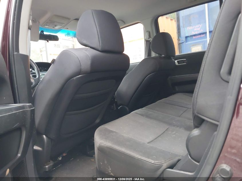 2009 Honda Pilot Ex VIN: 5FNYF48419B005741 Lot: 43895931