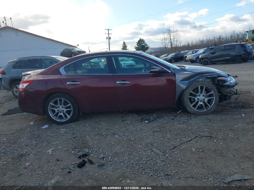 2011 Nissan Maxima 3.5 Sv VIN: 1N4AA5AP1BC850270 Lot: 43895943