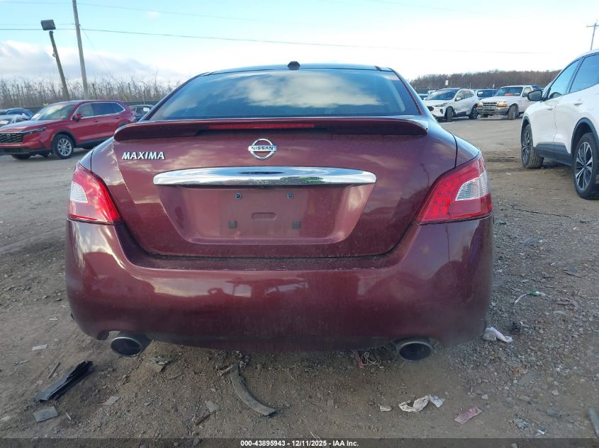 2011 Nissan Maxima 3.5 Sv VIN: 1N4AA5AP1BC850270 Lot: 43895943