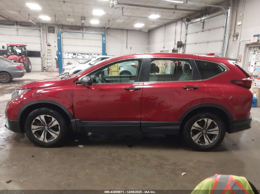 2020 Honda Cr-V Awd Lx VIN: 2HKRW2H27LH655271 Lot: 43895971