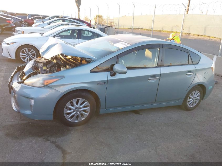 2013 Toyota Prius Plug-In VIN: JTDKN3DP9D3031027 Lot: 43895990