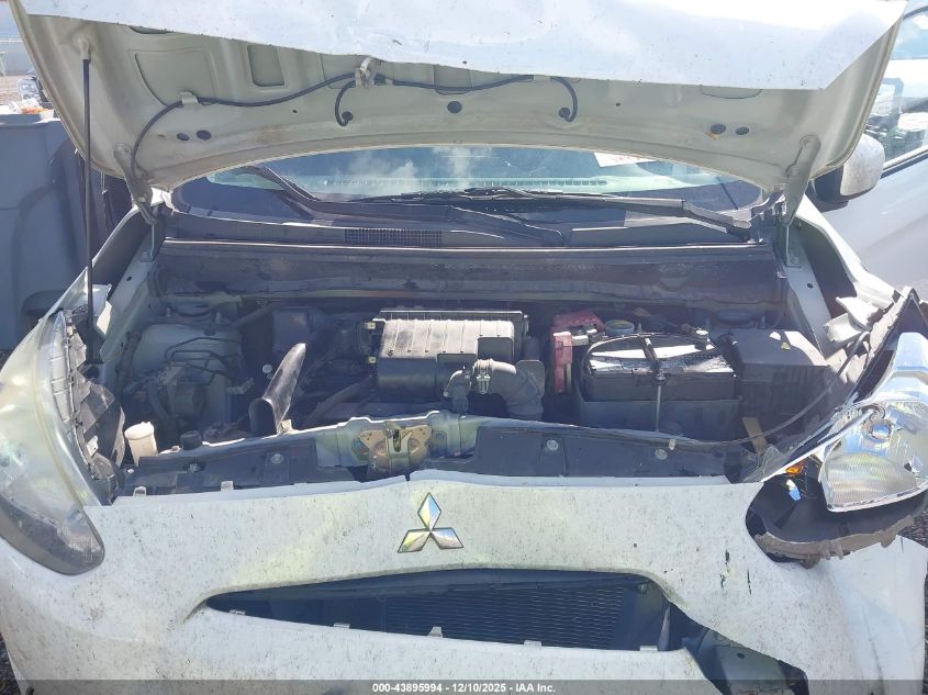 2015 Mitsubishi Mirage De VIN: ML32A3HJ8FH044331 Lot: 43895994