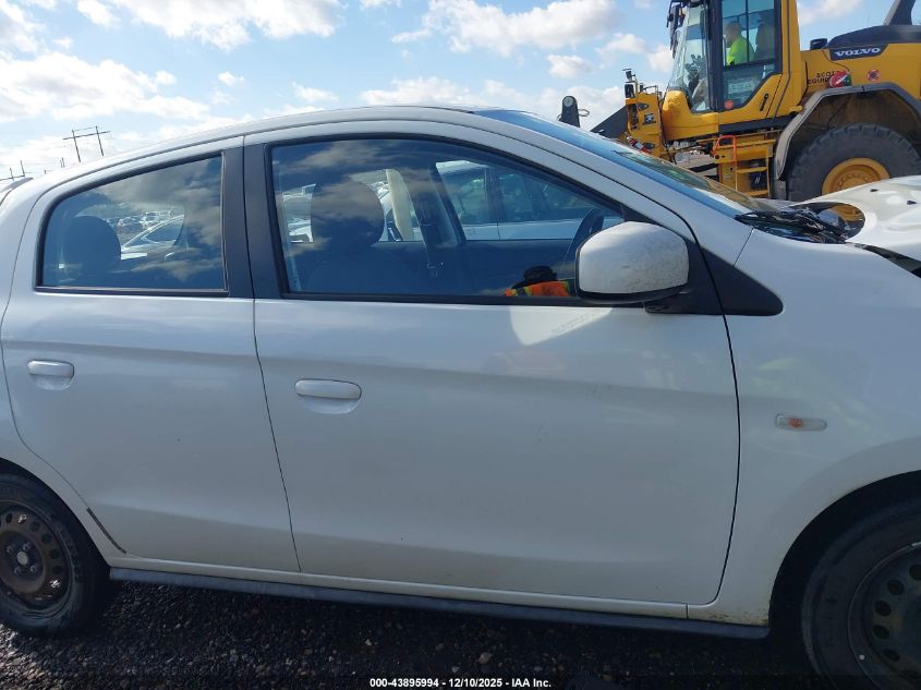 2015 Mitsubishi Mirage De VIN: ML32A3HJ8FH044331 Lot: 43895994