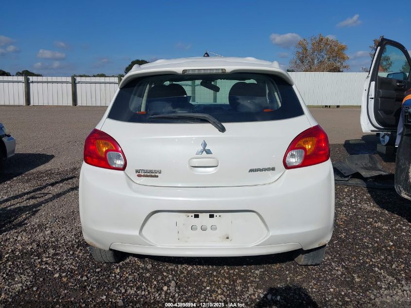 2015 Mitsubishi Mirage De VIN: ML32A3HJ8FH044331 Lot: 43895994