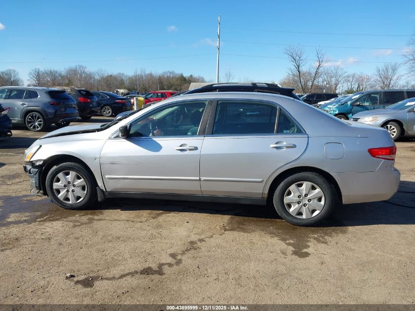 2003 Honda Accord VIN: 16GCM56303A105833 Lot: 43895999
