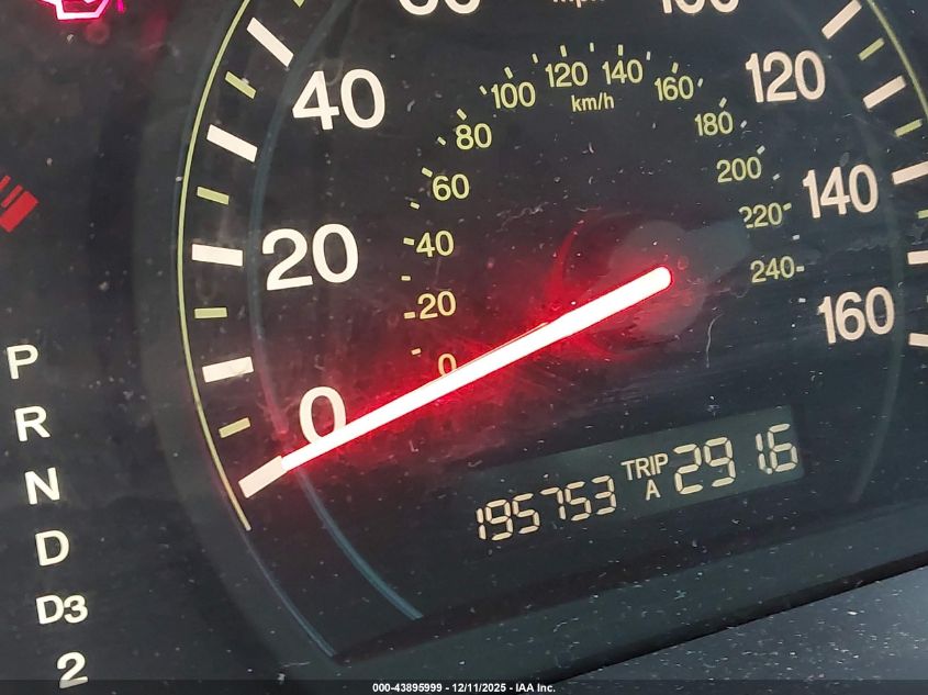 2003 Honda Accord VIN: 16GCM56303A105833 Lot: 43895999