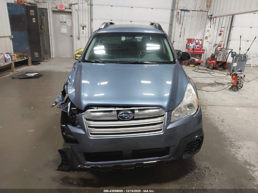 2013 Subaru Outback 2.5I VIN: 4S4BRBAC8D3320492 Lot: 43896000