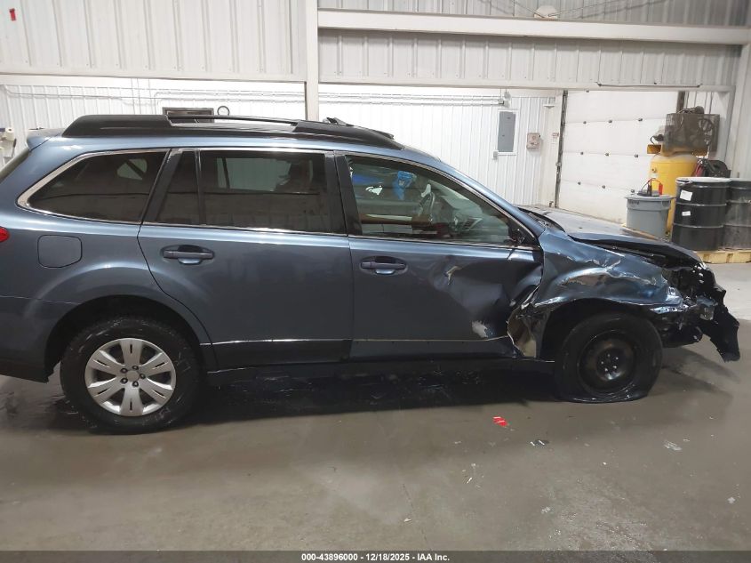 2013 Subaru Outback 2.5I VIN: 4S4BRBAC8D3320492 Lot: 43896000