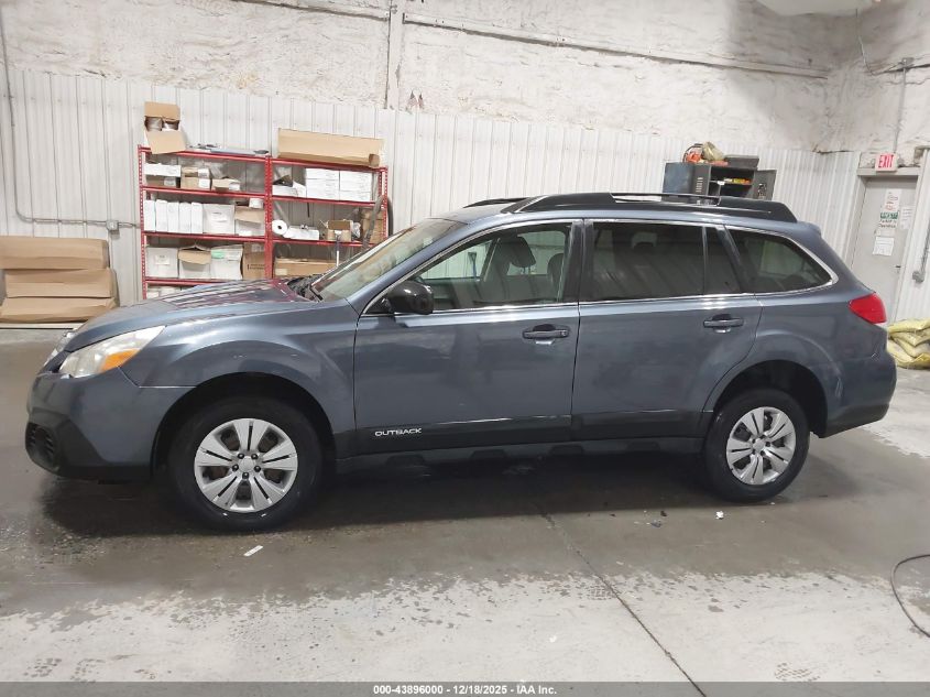 2013 Subaru Outback 2.5I VIN: 4S4BRBAC8D3320492 Lot: 43896000