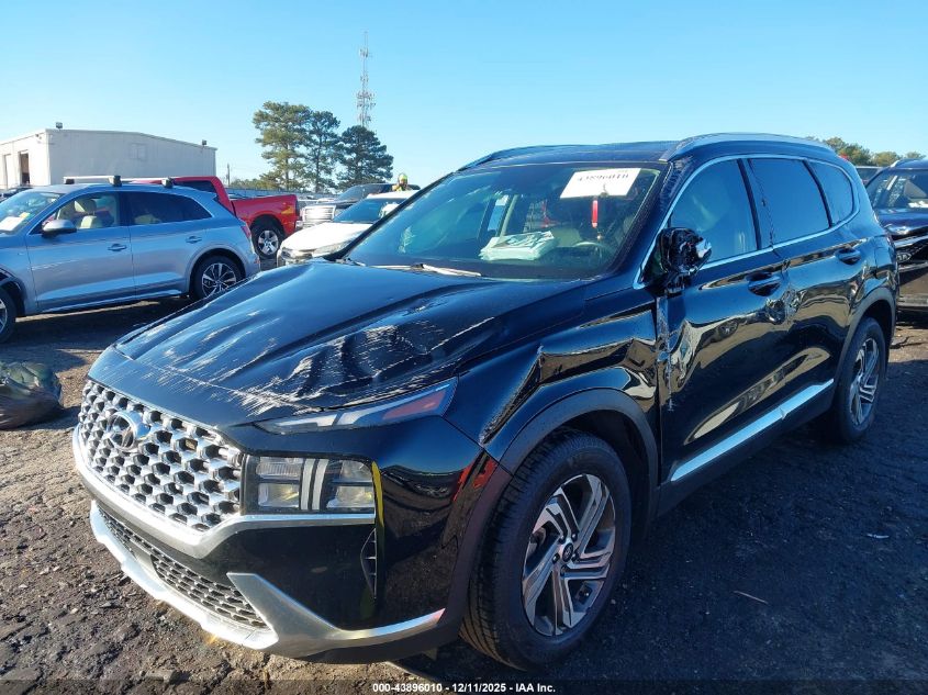 2022 Hyundai Santa Fe Sel VIN: 5NMS34AJ2NH472982 Lot: 43896010