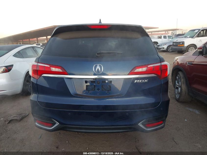 2017 Acura Rdx Advance Package VIN: 5J8TB3H77HL016606 Lot: 43896013