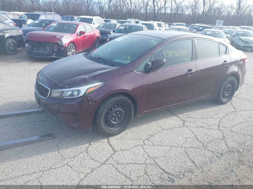 Vin: 3kpfk4a79he028132, lot: 44391599, kia forte lx 20172