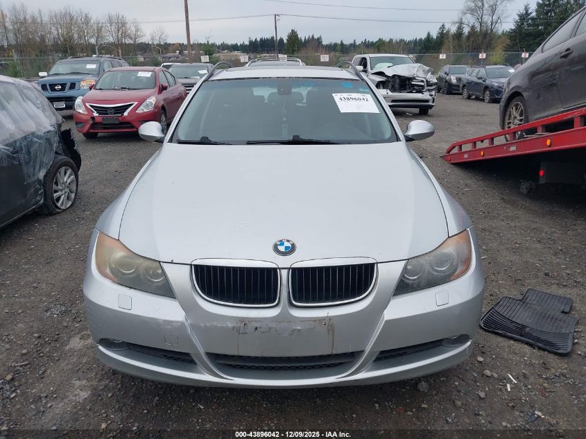 2007 BMW 328Xi VIN: WBAVT73557FV29154 Lot: 43896042