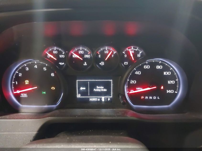 2020 Chevrolet Silverado 1500 2Wd Long Bed Wt VIN: 3GCNWAEF0LG217667 Lot: 43896047