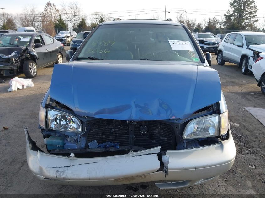 2000 Toyota Sienna Xle VIN: 4T3ZF13C1YU299345 Lot: 43896056