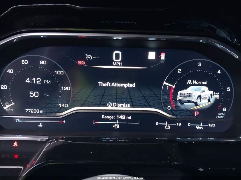 2022 GMC Sierra K1500 Elevation VIN: 1GTUUCED1NZ635492 Lot: 43896089