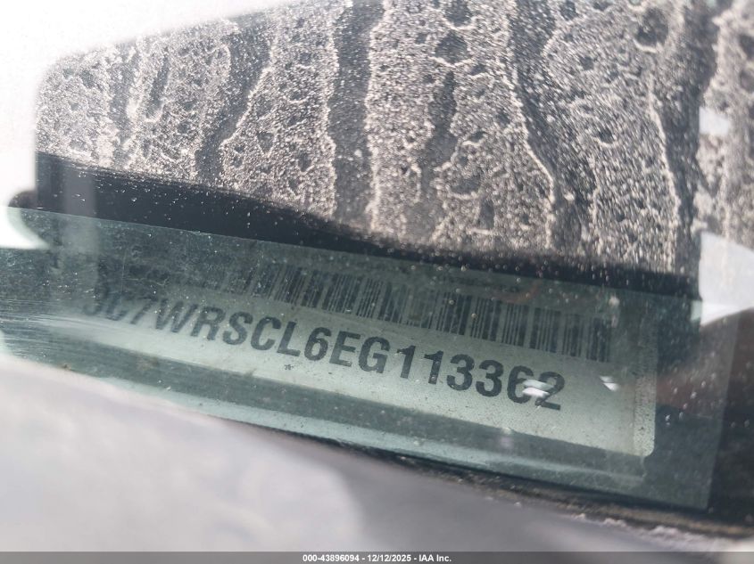 2014 Ram 3500 Chassis Tradesman/Slt/Laramie VIN: 3C7WRSCL6EG113362 Lot: 43896094