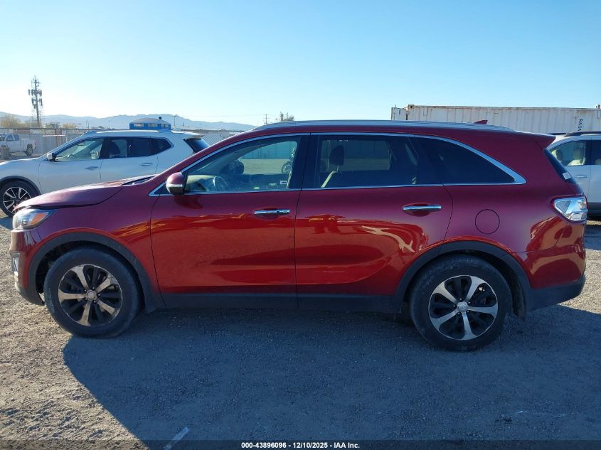 2018 Kia Sorento 3.3L Ex VIN: 5XYPH4A55JG386550 Lot: 43896096