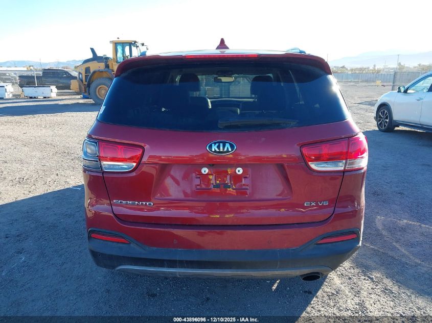 2018 Kia Sorento 3.3L Ex VIN: 5XYPH4A55JG386550 Lot: 43896096