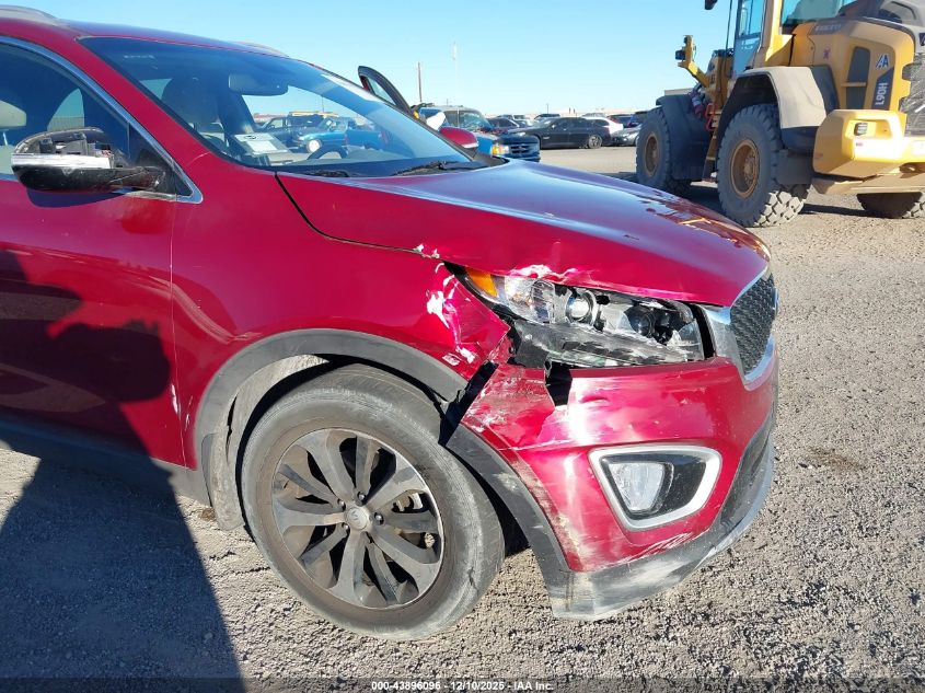 2018 Kia Sorento 3.3L Ex VIN: 5XYPH4A55JG386550 Lot: 43896096