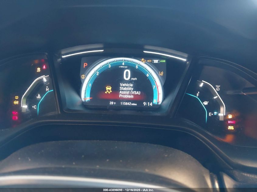 2019 Honda Civic Lx VIN: 2HGFC2F63KH559888 Lot: 43896098