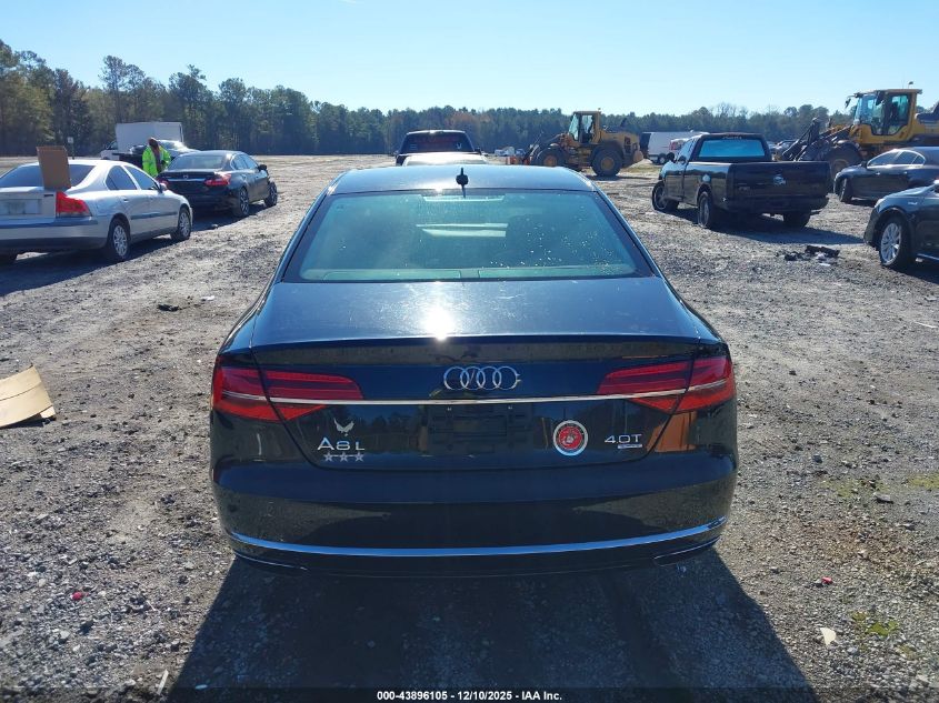 2015 Audi A8 L 4.0T VIN: WAU32AFD2FN012408 Lot: 43896105