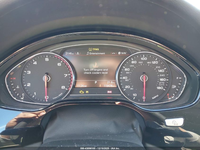 2015 Audi A8 L 4.0T VIN: WAU32AFD2FN012408 Lot: 43896105