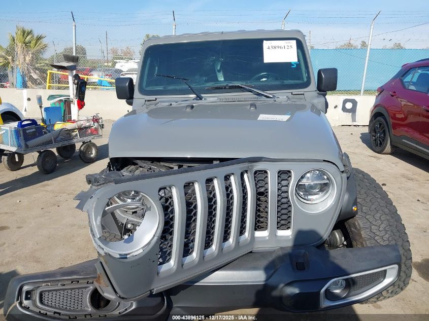 2021 Jeep Wrangler 4Xe Unlimited Sahara 4X4 VIN: 1C4JJXP69MW802134 Lot: 43896125